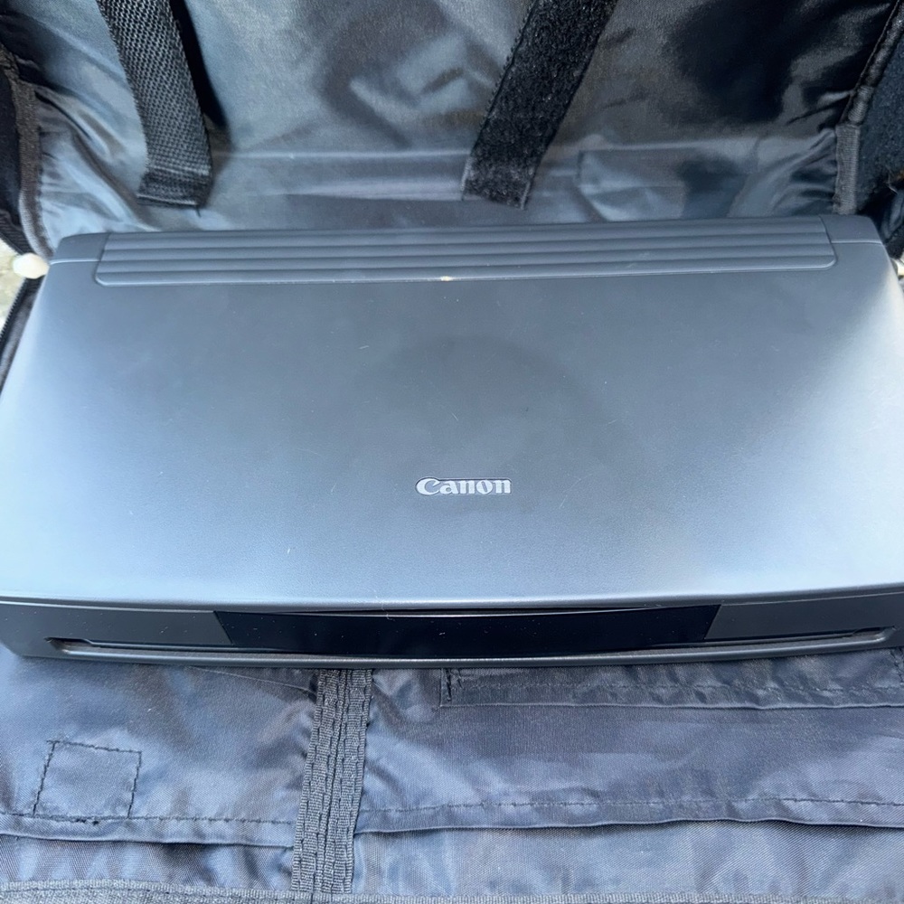 Canon Bjc-80 K10156 Color Bubble Jet Portable Printer 13v w with Carying Case